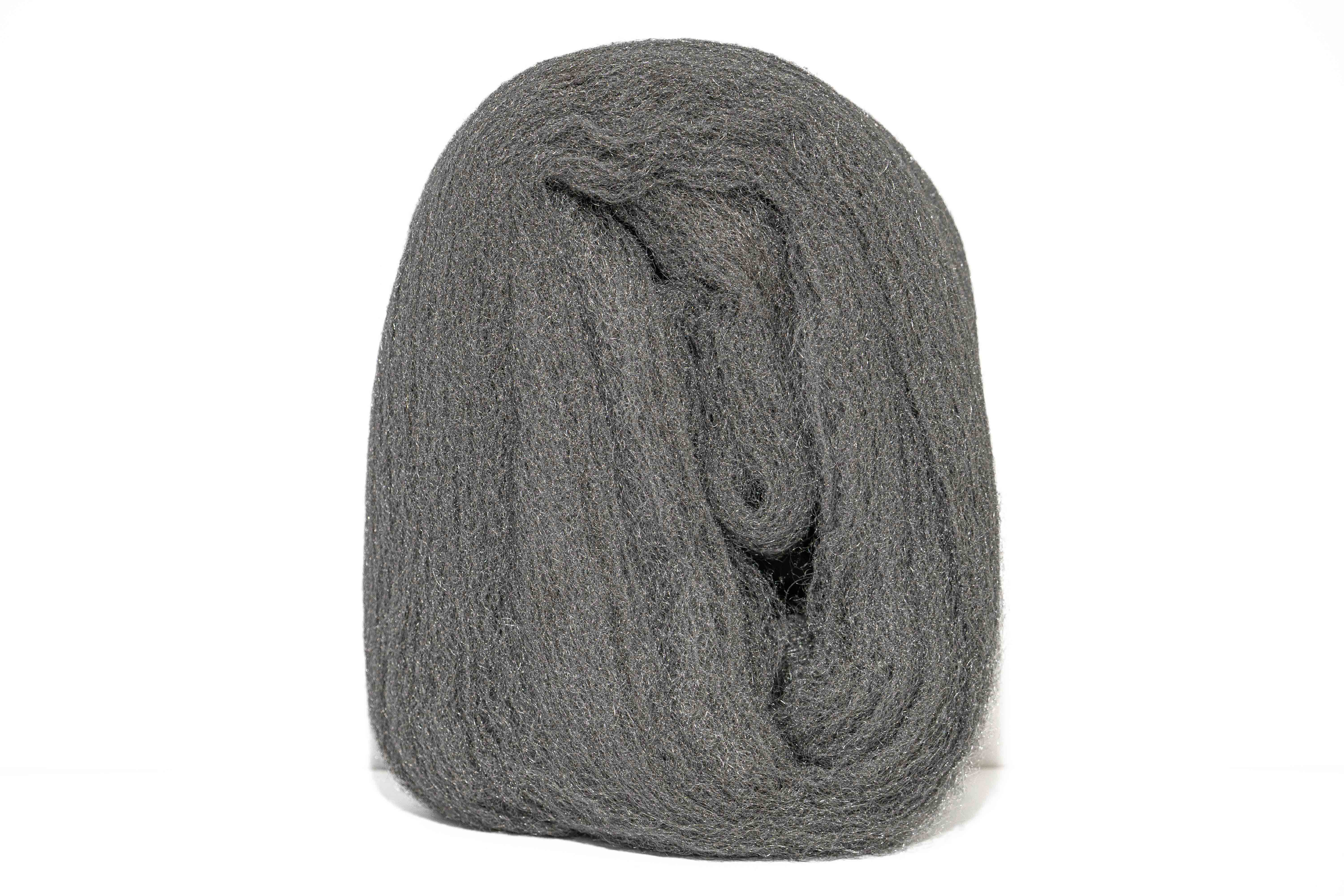 Large roll of fine steel wool